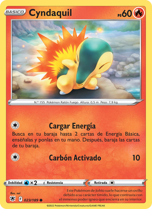 Cyndaquil from Resplandor Astral