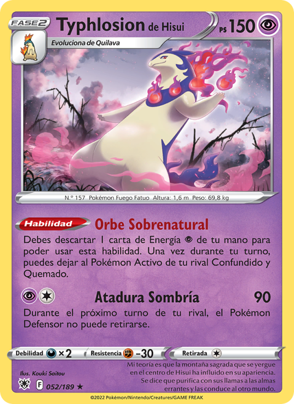 Typhlosion de Hisui