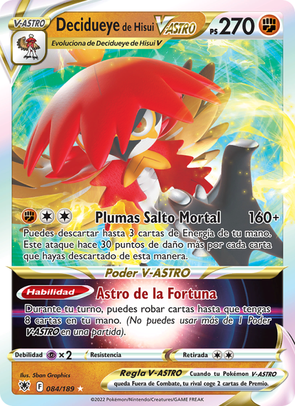 Decidueye de Hisui V-ASTRO