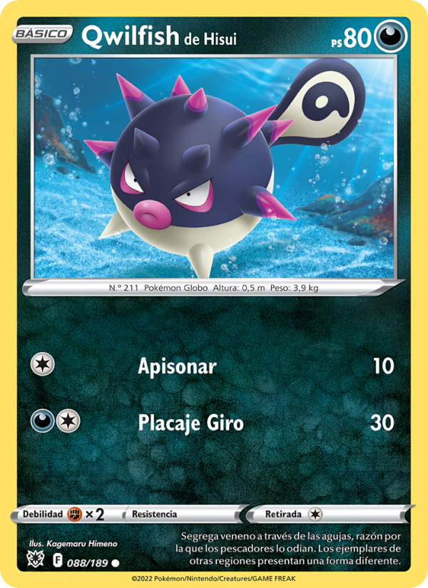 Qwilfish de Hisui