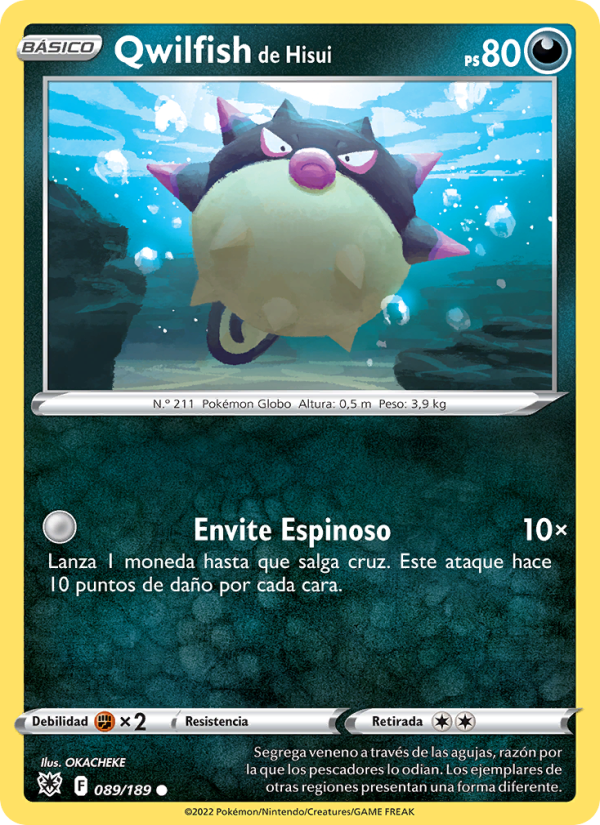Qwilfish de Hisui