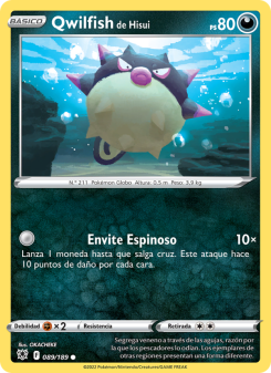 Qwilfish de Hisui