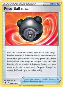 Peso Ball de Hisui
