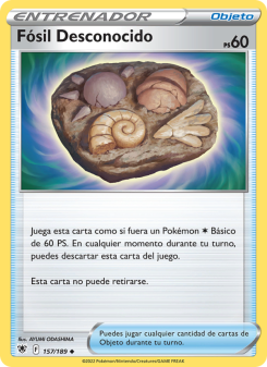 Fósil Desconocido from Resplandor Astral