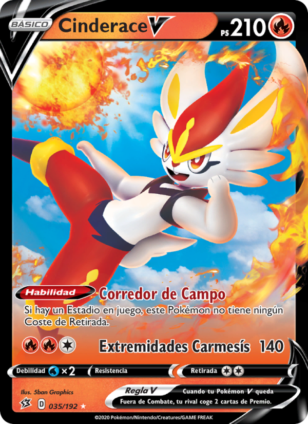 Cinderace V from Choque Rebelde