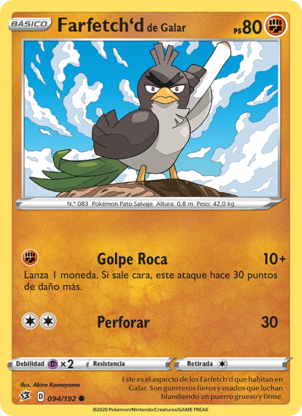 Farfetch'd de Galar