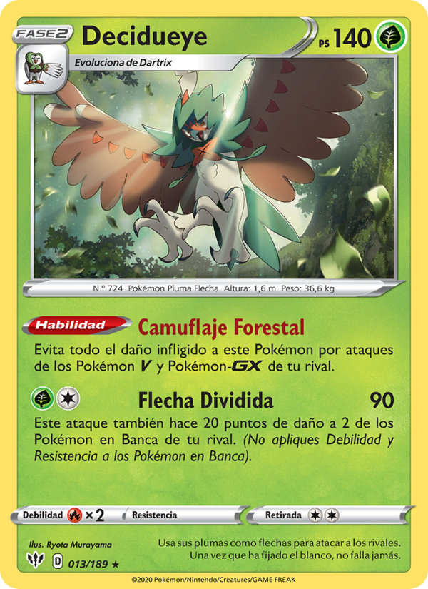 Decidueye from Oscuridad Incandescente