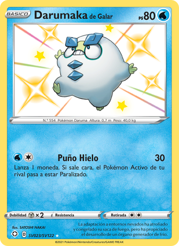 Darumaka de Galar from Destinos Brillantes