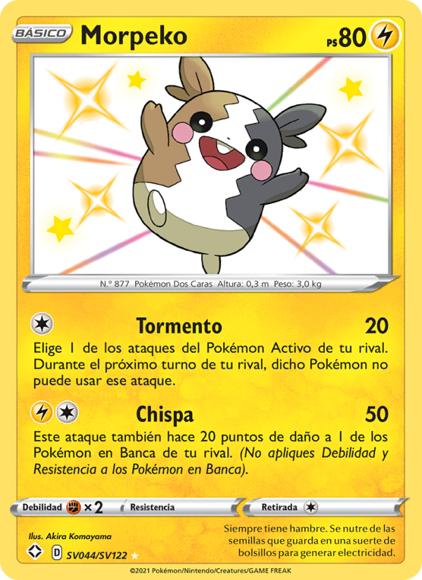 Morpeko from Destinos Brillantes