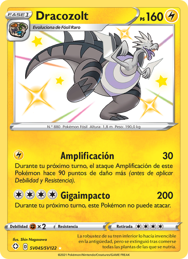 Dracozolt from Destinos Brillantes