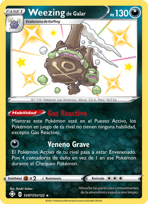 Weezing de Galar