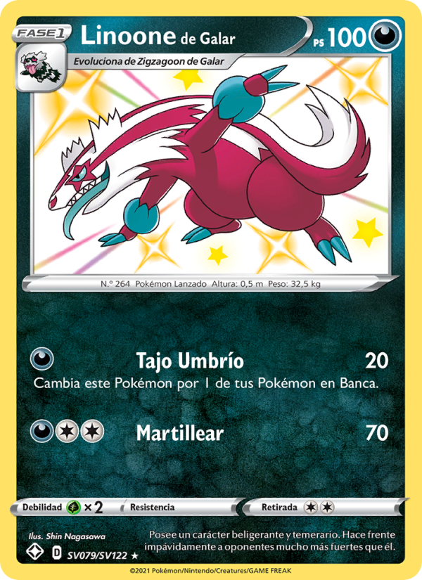Linoone de Galar from Destinos Brillantes