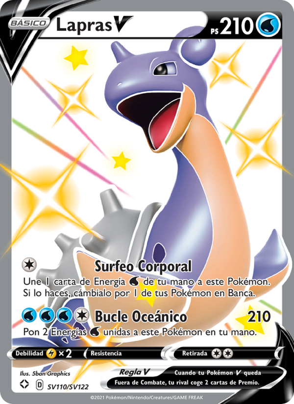 Lapras V from Destinos Brillantes