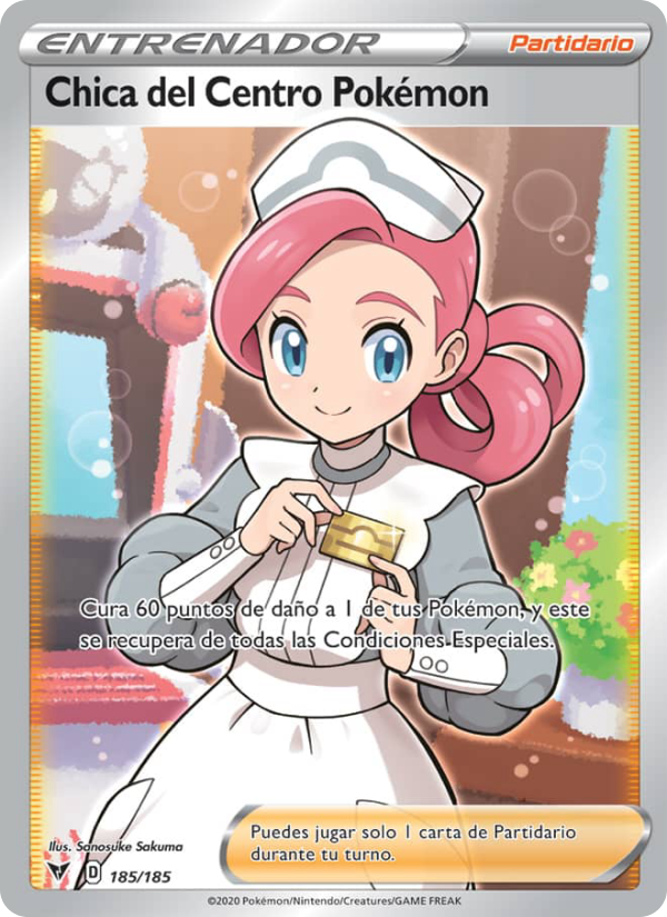 Chica del Centro Pokémon