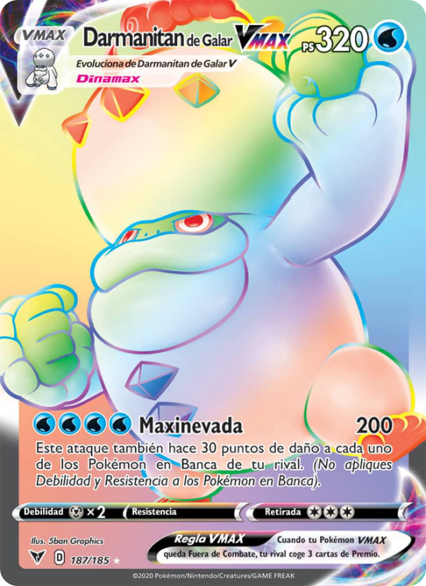 Darmanitan de Galar VMAX