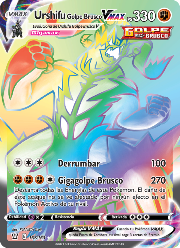Urshifu Golpe Brusco VMAX