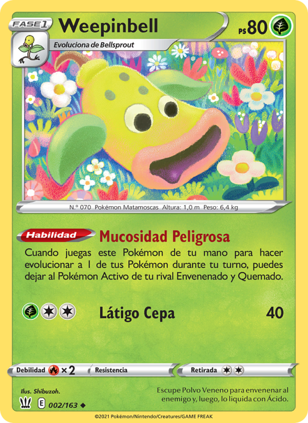 Weepinbell