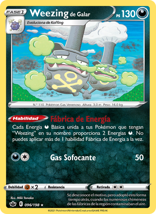 Weezing de Galar