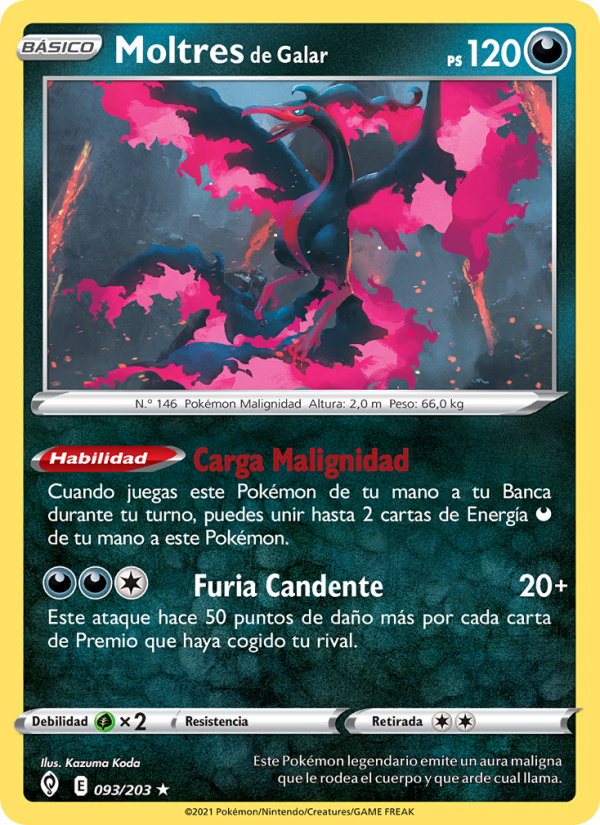 Moltres de Galar