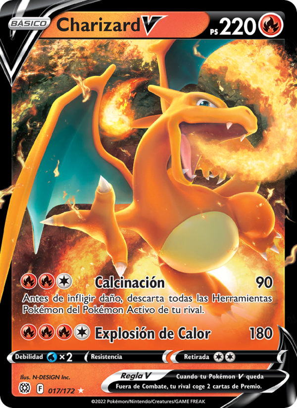 Charizard V from Astros Brillantes