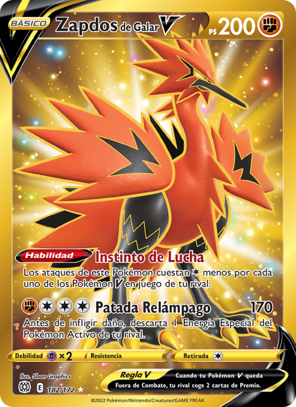 Zapdos de Galar V