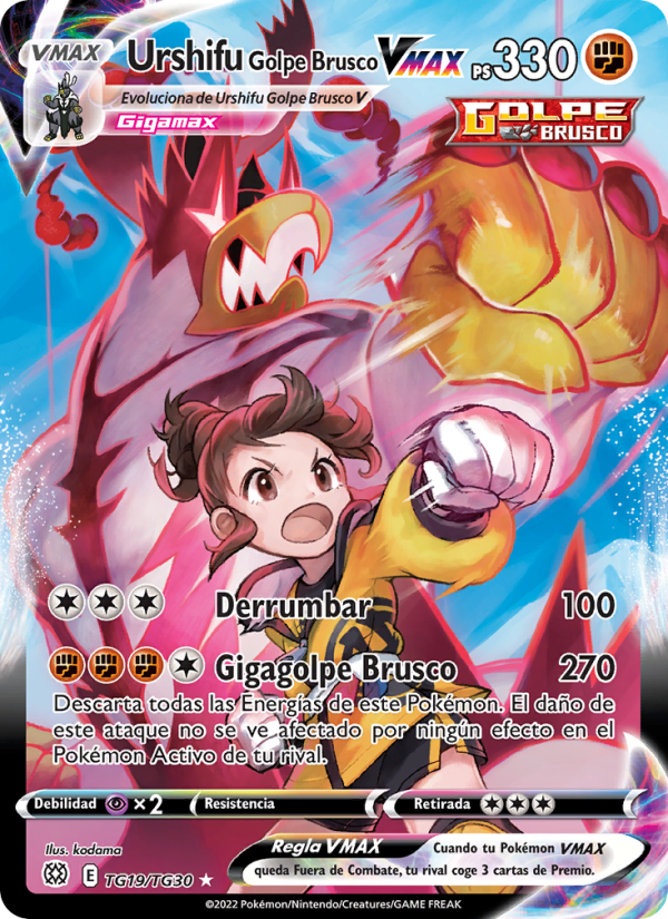 Urshifu Golpe Brusco VMAX