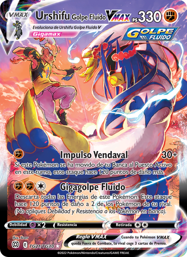 Urshifu Golpe Fluido VMAX