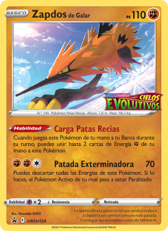 Zapdos de Galar