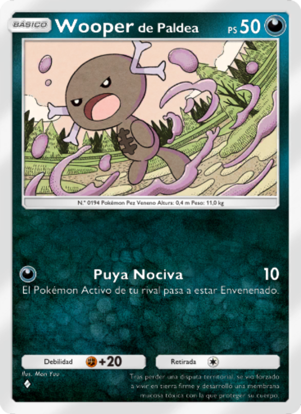 Wooper de Paldea