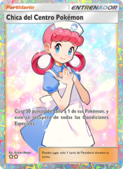 Chica del Centro Pokémon