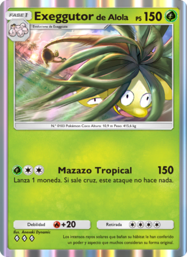 Exeggutor de Alola