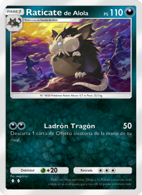 Raticate de Alola