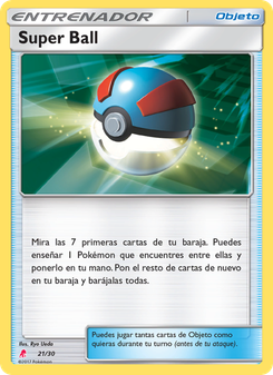 Super Ball from Kit de Entrenador Sol y Luna (Lycanroc)