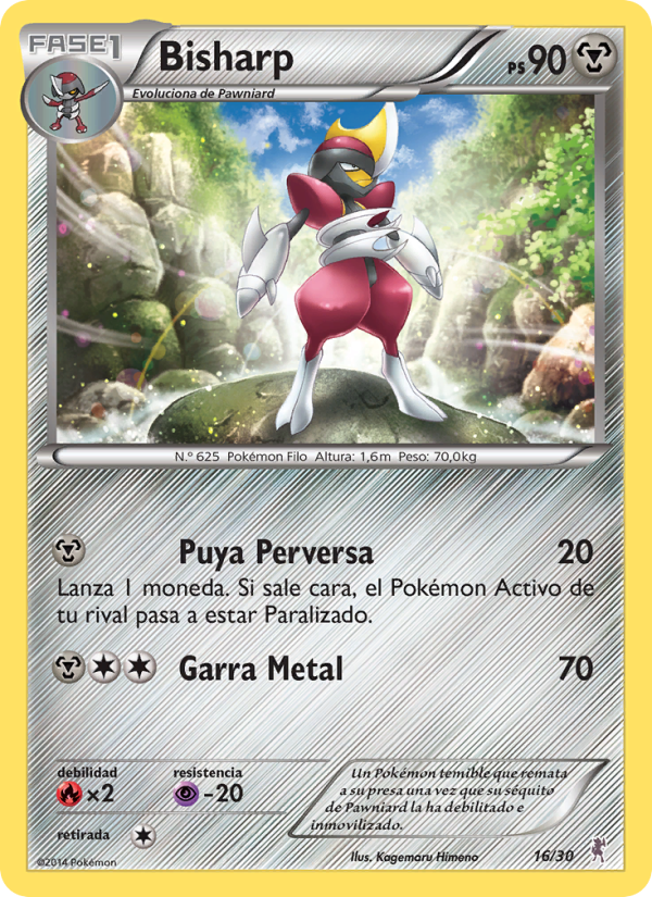 Bisharp from Kit de Entrenador XY (Bisharp)