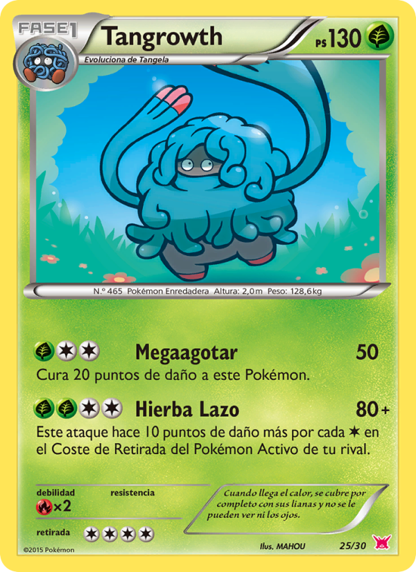 Tangrowth from Kit de Entrenador XY (Latias)