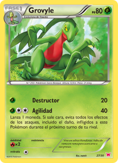 Grovyle from Kit de Entrenador XY (Latias)