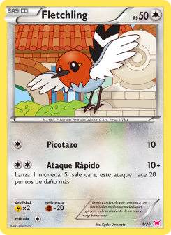 Fletchling from Kit de Entrenador XY (Latias)