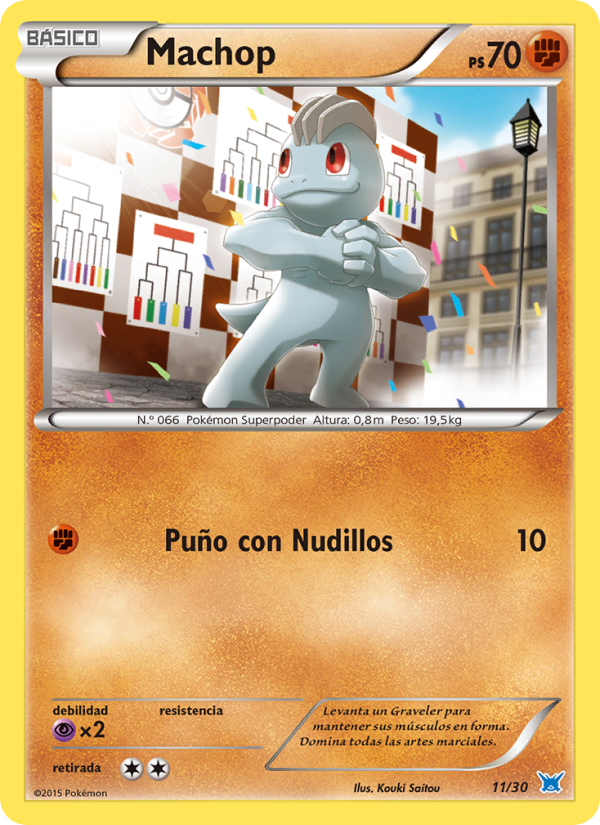 Machop from Kit de Entrenador XY (Latios)