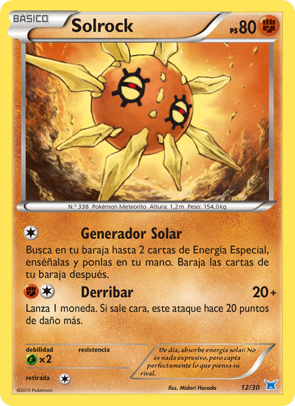 Solrock from Kit de Entrenador XY (Latios)