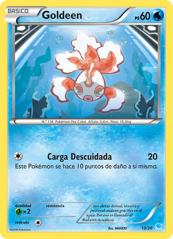 Goldeen from Kit de Entrenador XY (Suicune)