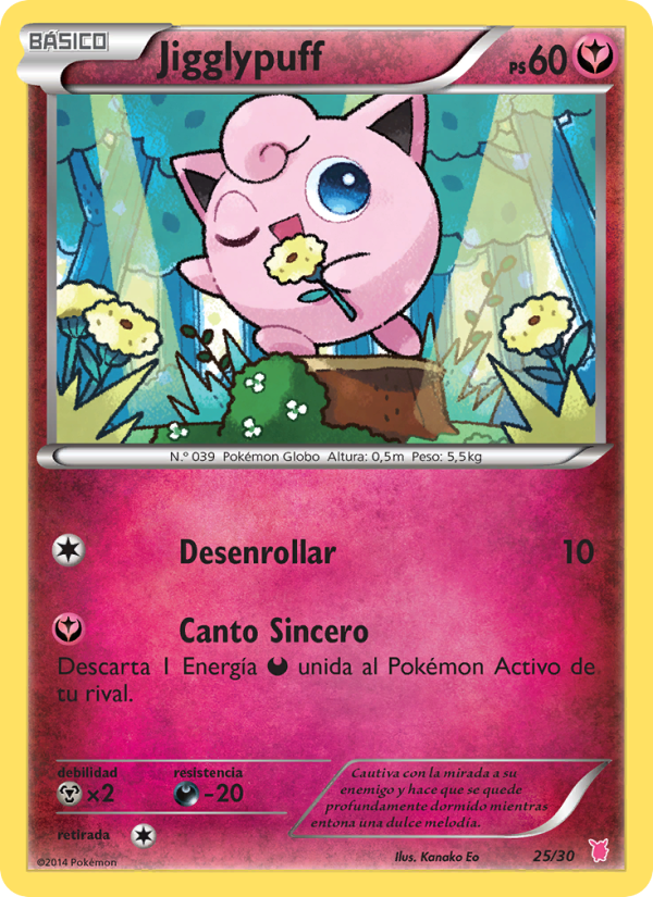 Jigglypuff from Kit de Entrenador XY (Wigglytuff)