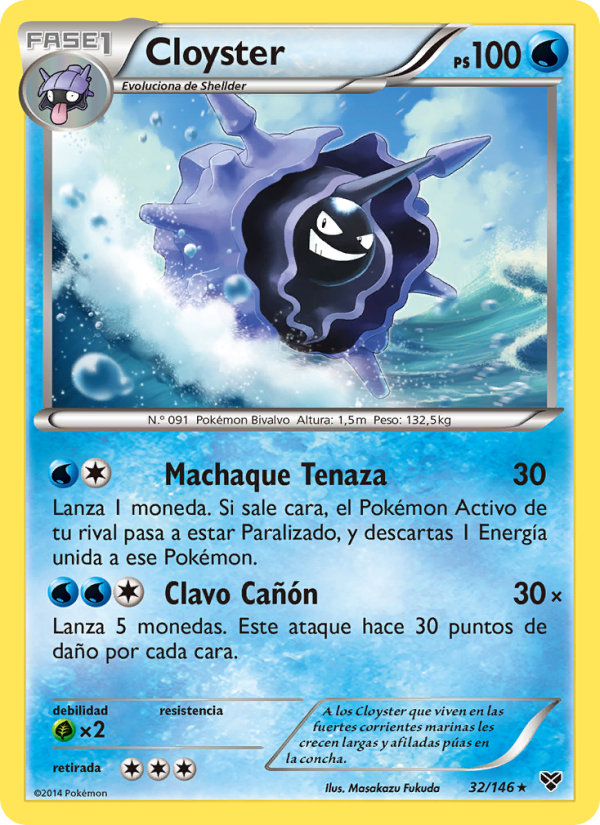 Cloyster from XY