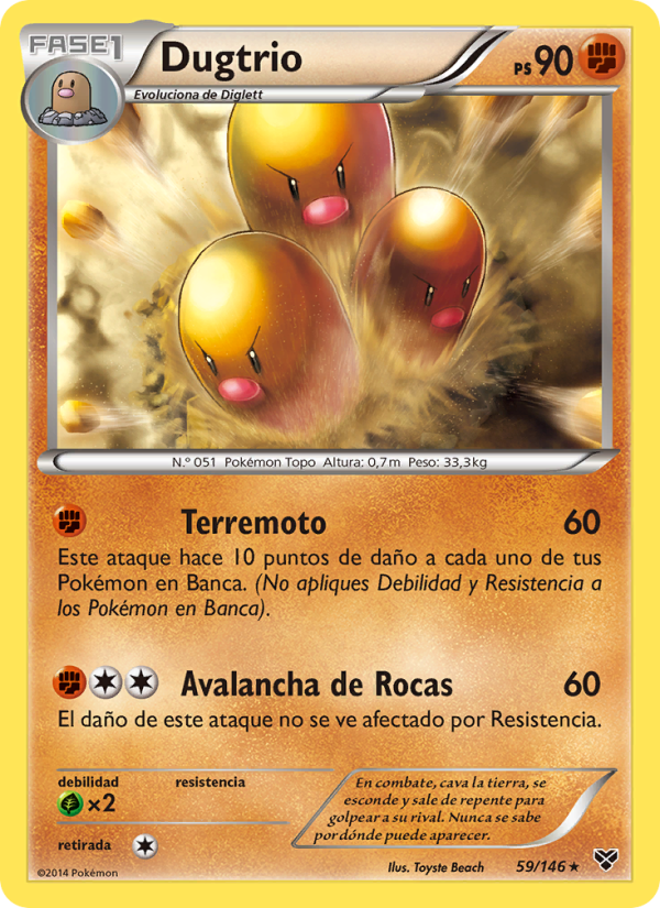 Dugtrio from XY