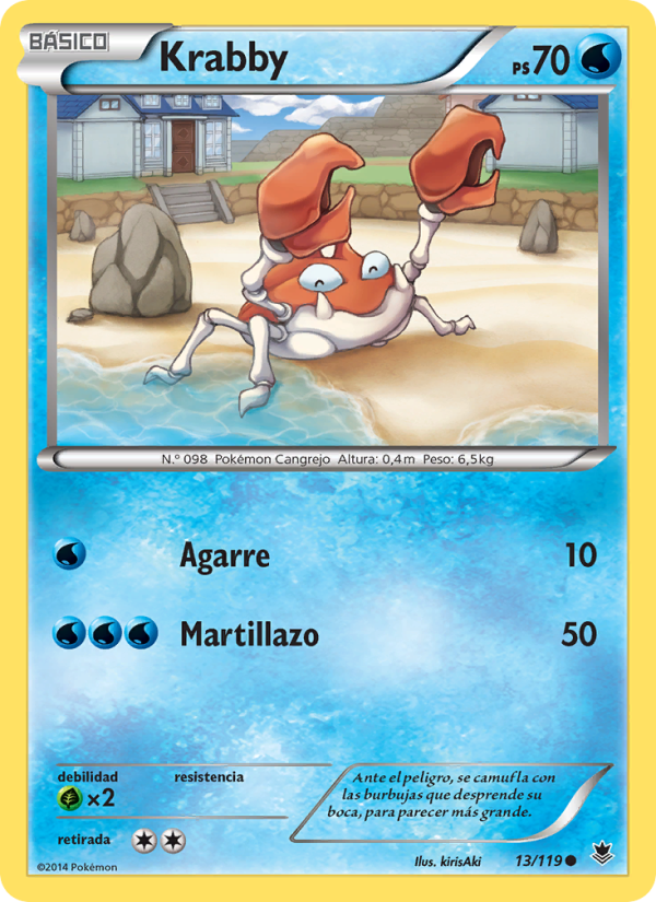 Krabby from Fuerzas Fantasmales