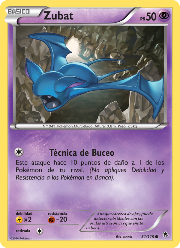 Zubat from Fuerzas Fantasmales