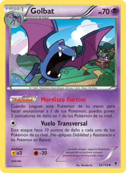 Golbat from Fuerzas Fantasmales