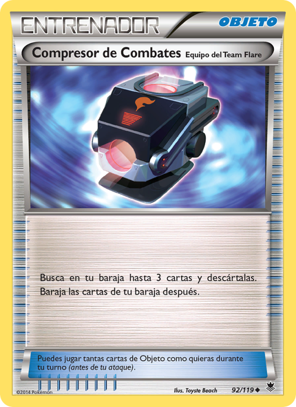 Compresor de Combates Equipo del Team Flare