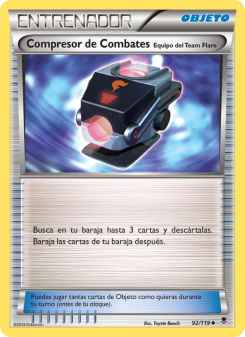 Compresor de Combates Equipo del Team Flare