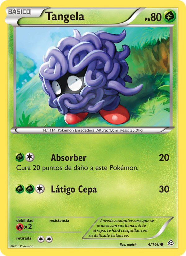 Tangela from Duelos Primigenios