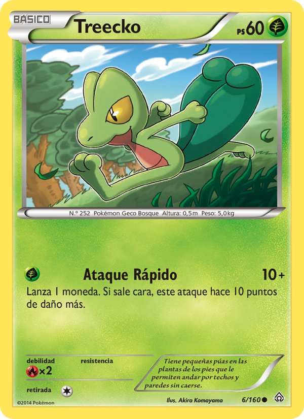 Treecko from Duelos Primigenios